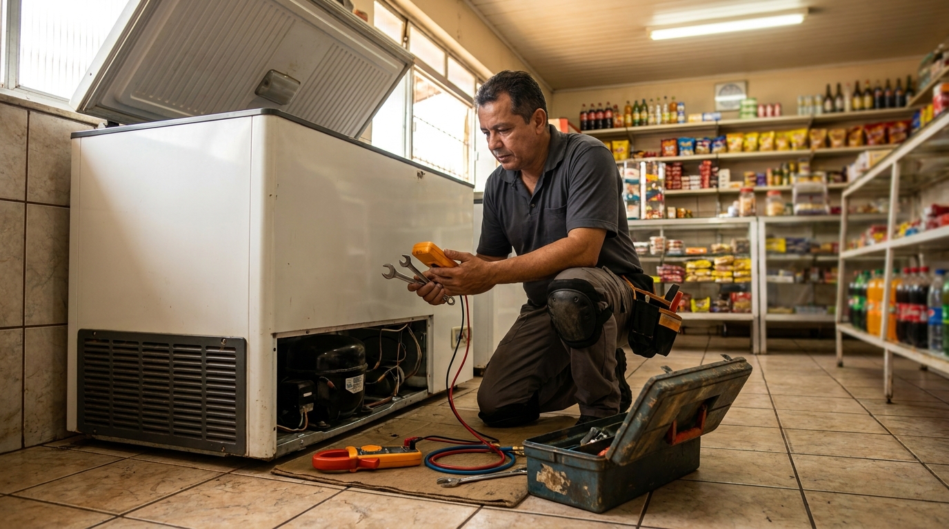 Técnico de freezer perto de mim em Ribeirão Preto‑SP